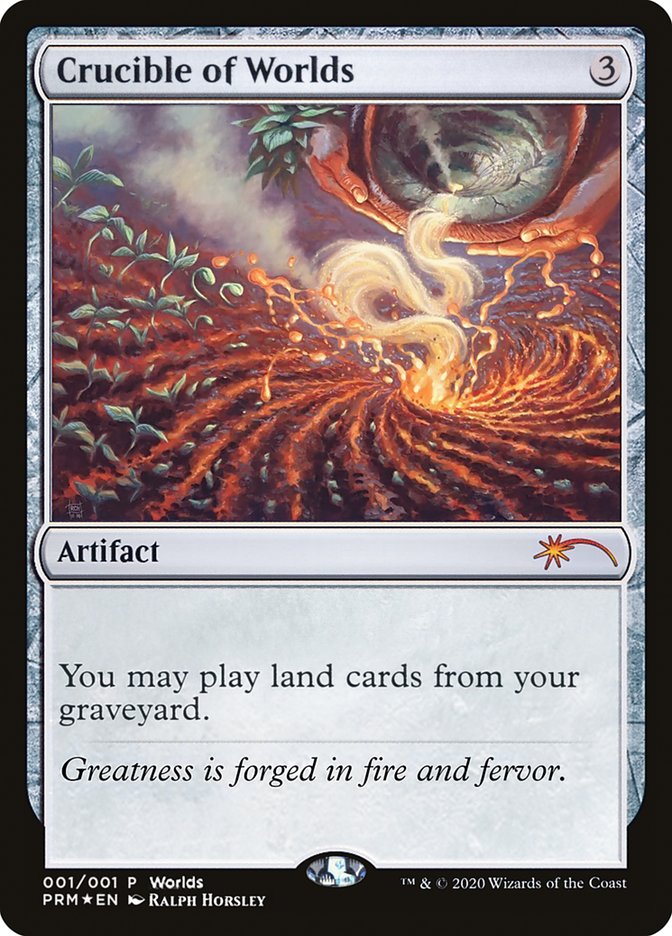 Crucible of Worlds (Worlds) [World Championship Promos] | PLUS EV GAMES 