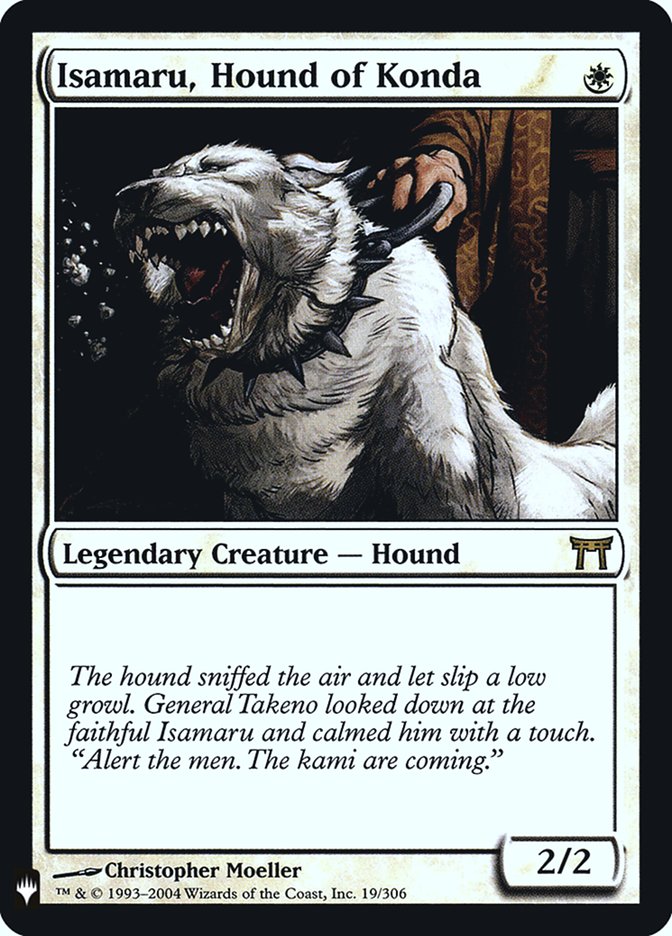 Isamaru, Hound of Konda [Mystery Booster] | PLUS EV GAMES 