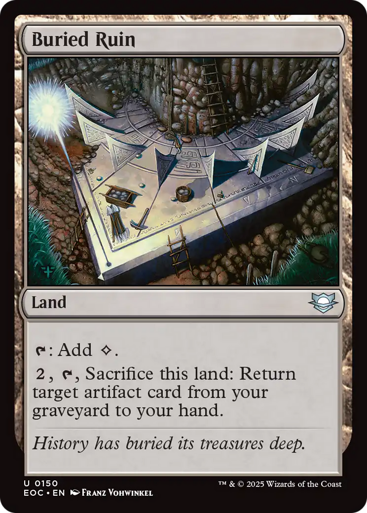 Buried Ruin [Edge of Eternities Commander] | PLUS EV GAMES 