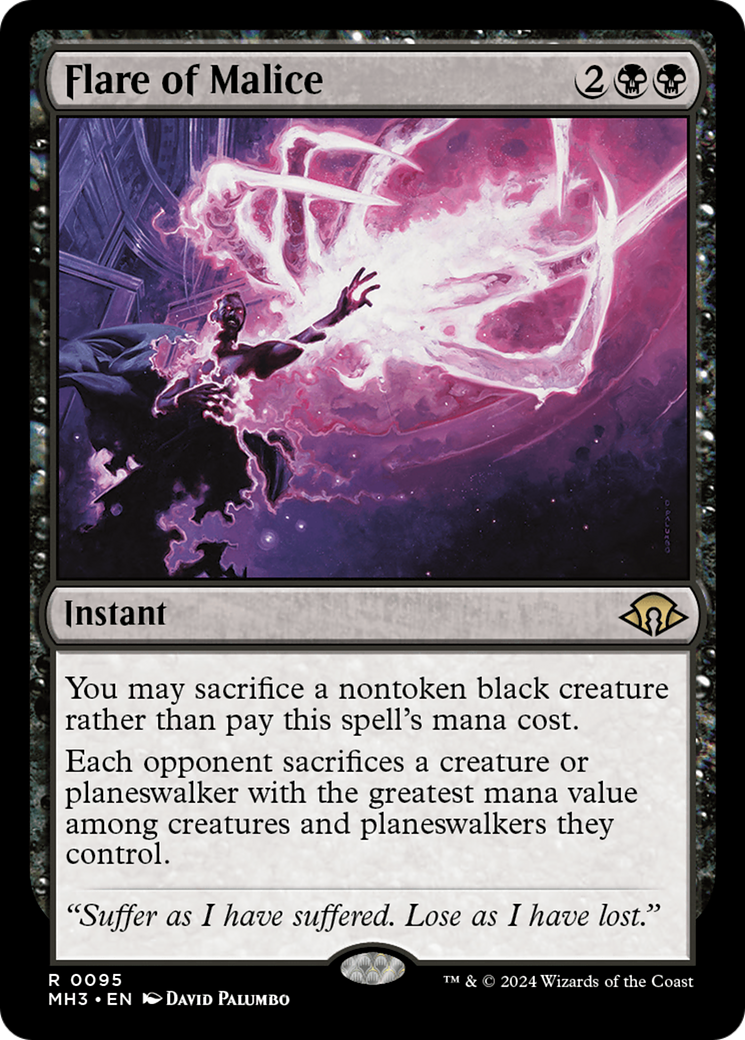 Flare of Malice [Modern Horizons 3] | PLUS EV GAMES 