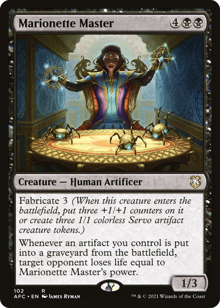 Marionette Master [Dungeons & Dragons: Adventures in the Forgotten Realms Commander]