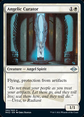 Angelic Curator (Foil Etched) [Modern Horizons 2] | PLUS EV GAMES 