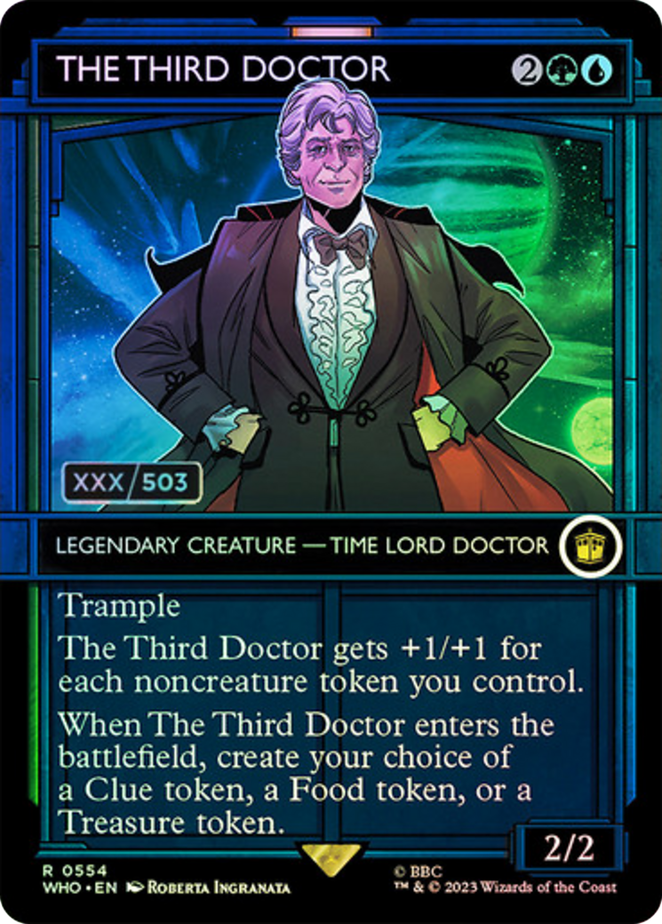 The Third Doctor (Serial Numbered) [Doctor Who] | PLUS EV GAMES 