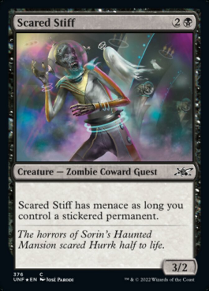 Scared Stiff (Galaxy Foil) [Unfinity] | PLUS EV GAMES 