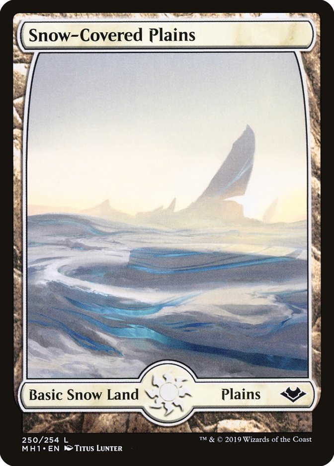 Snow-Covered Plains [Modern Horizons] | PLUS EV GAMES 