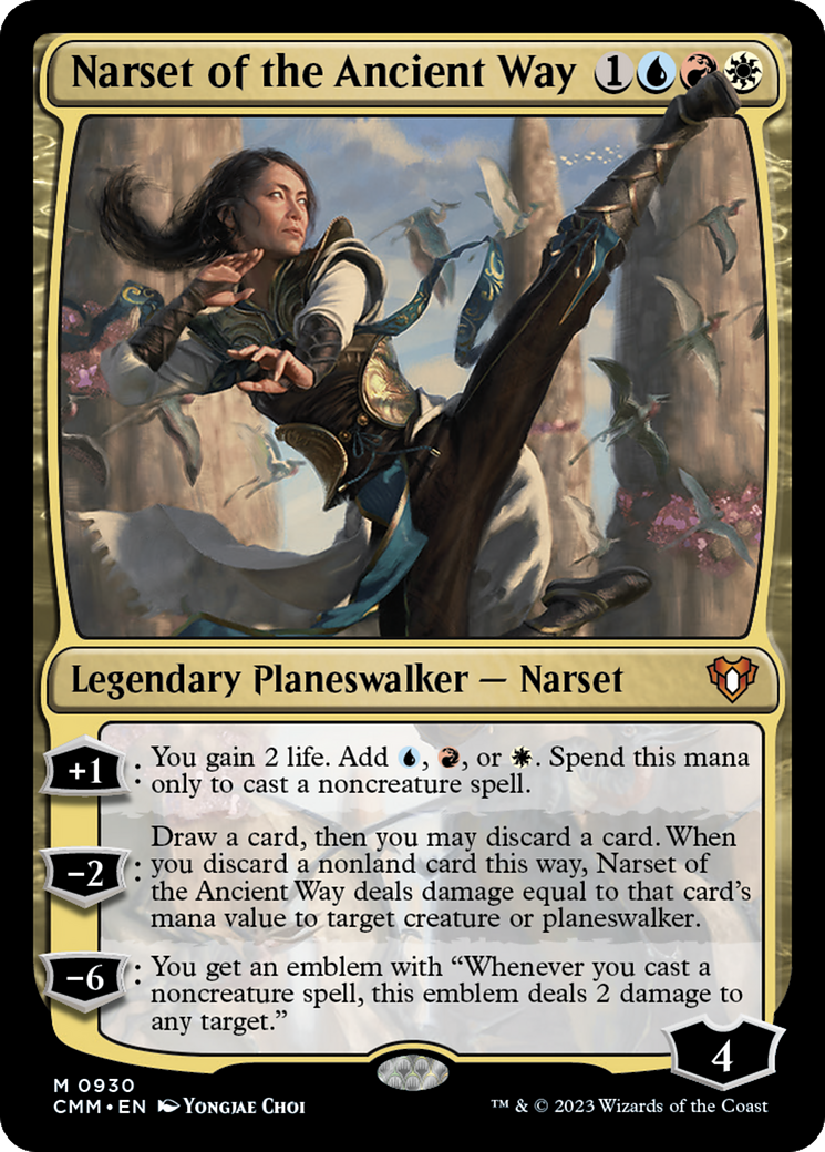 Narset of the Ancient Way [Commander Masters] | PLUS EV GAMES 