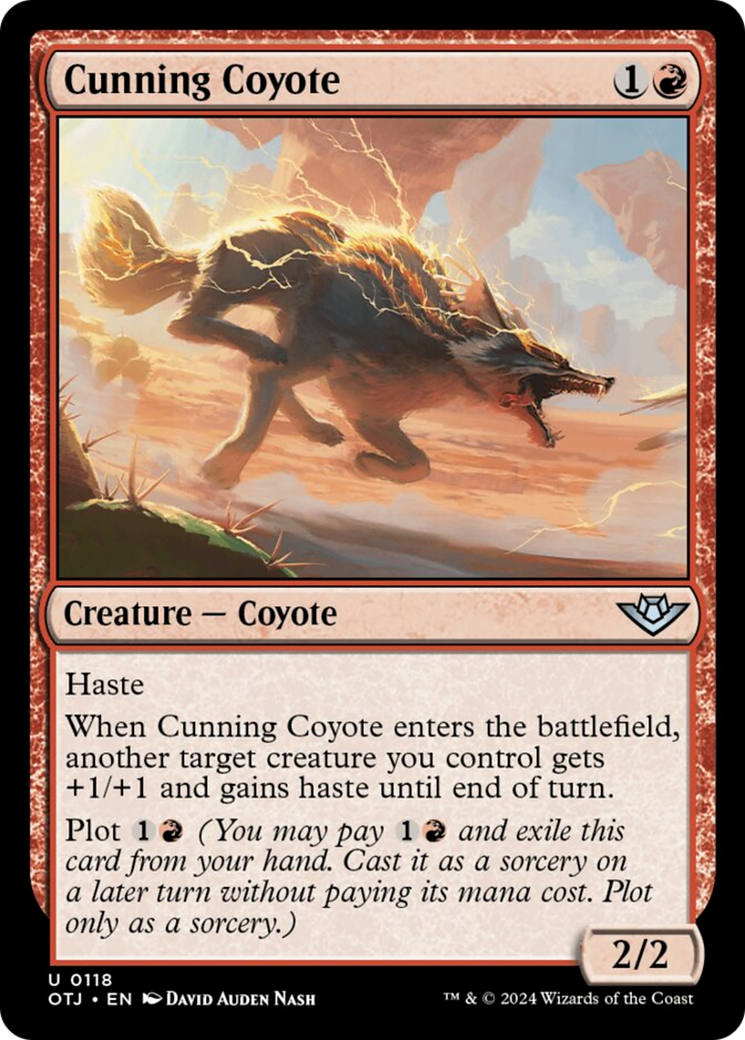 Cunning Coyote [Outlaws of Thunder Junction] | PLUS EV GAMES 