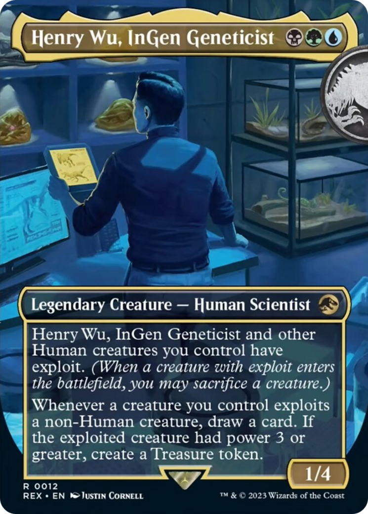 Henry Wu, InGen Geneticist (Borderless) [Jurassic World Collection] | PLUS EV GAMES 