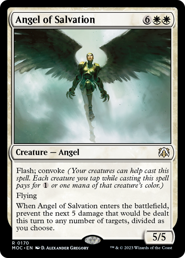 Angel of Salvation [March of the Machine Commander] | PLUS EV GAMES 