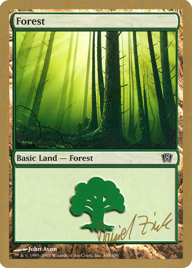 Forest (dz348) (Daniel Zink) [World Championship Decks 2003] | PLUS EV GAMES 