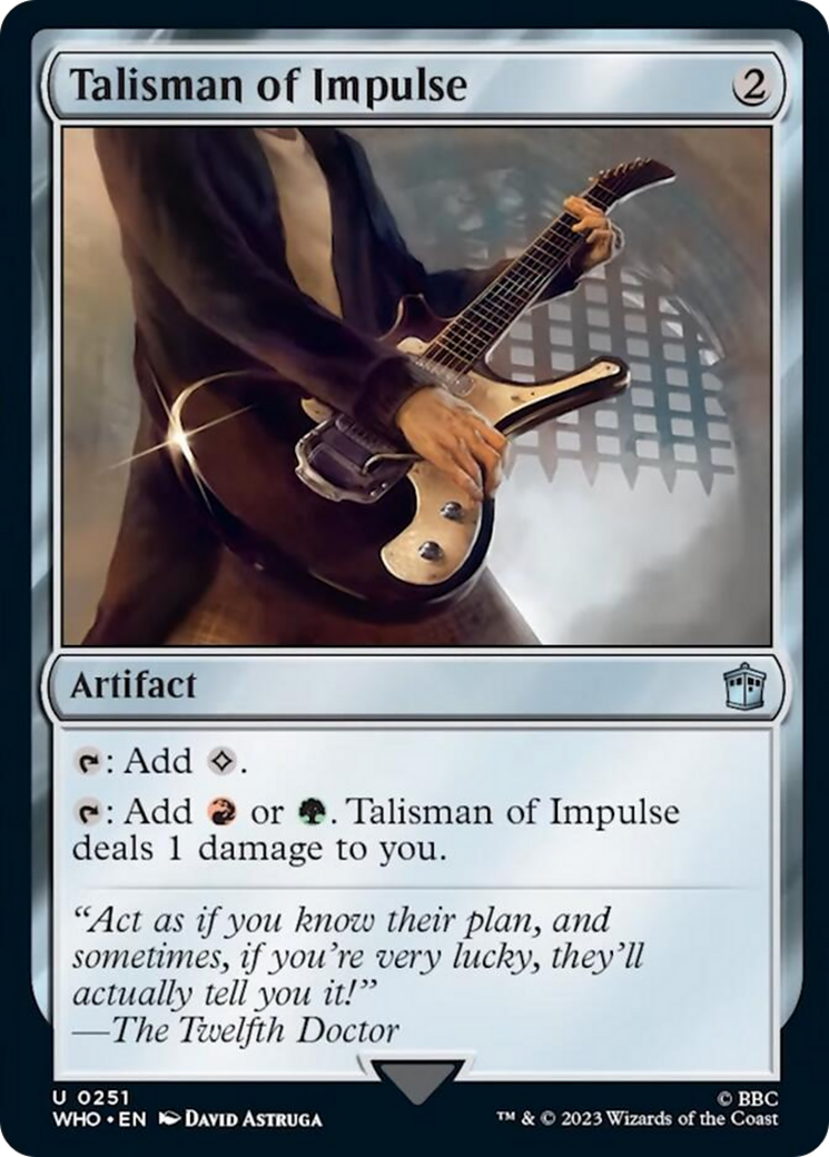 Talisman of Impulse [Doctor Who] | PLUS EV GAMES 