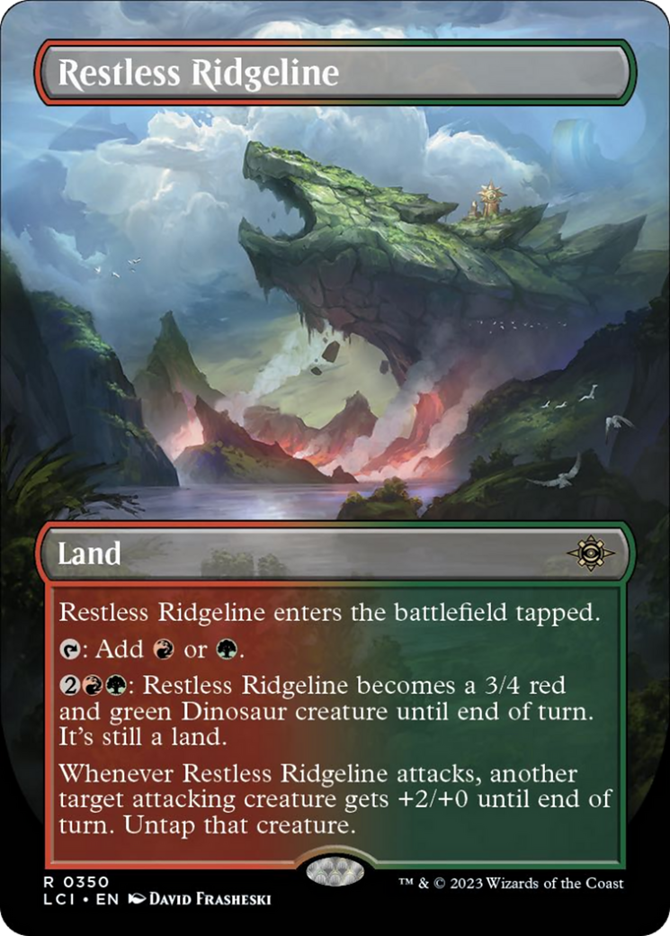 Restless Ridgeline (Borderless) [The Lost Caverns of Ixalan] | PLUS EV GAMES 