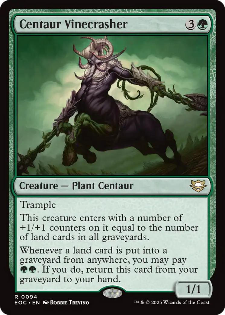 Centaur Vinecrasher [Edge of Eternities Commander] | PLUS EV GAMES 