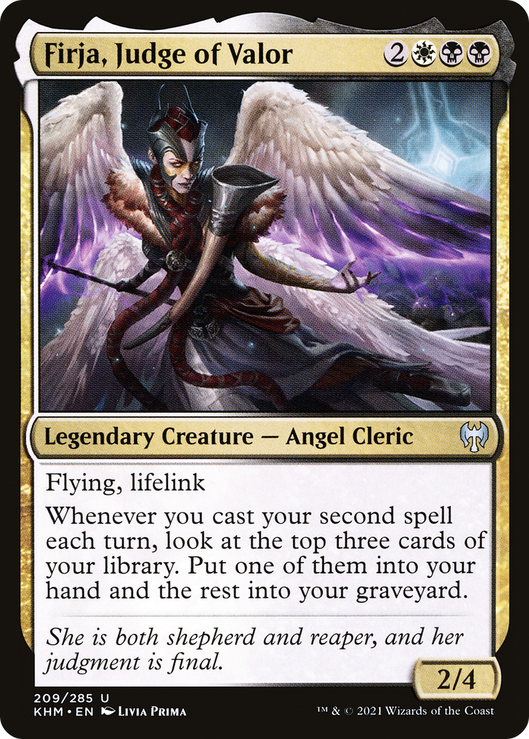 Firja, Judge of Valor [Kaldheim]