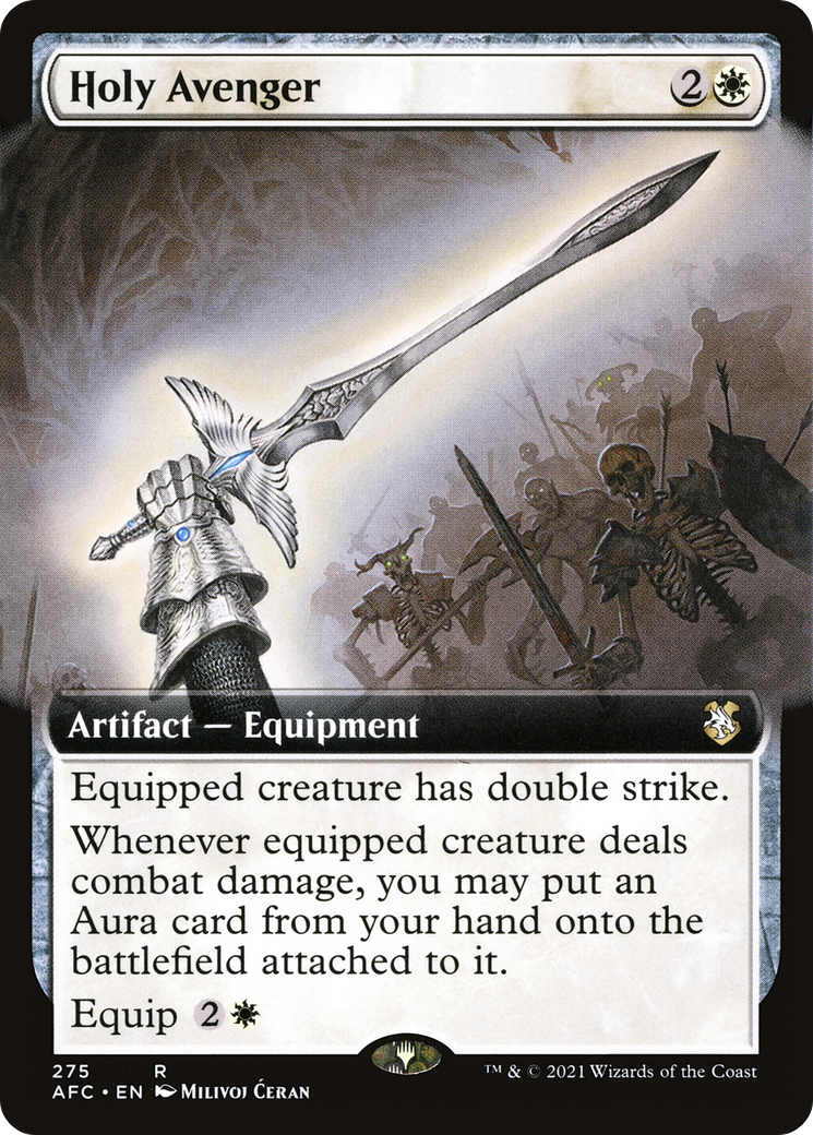 Holy Avenger (Extended) [Dungeons & Dragons: Adventures in the Forgotten Realms Commander]