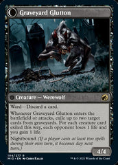 Graveyard Trespasser // Graveyard Glutton [Innistrad: Midnight Hunt] | PLUS EV GAMES 