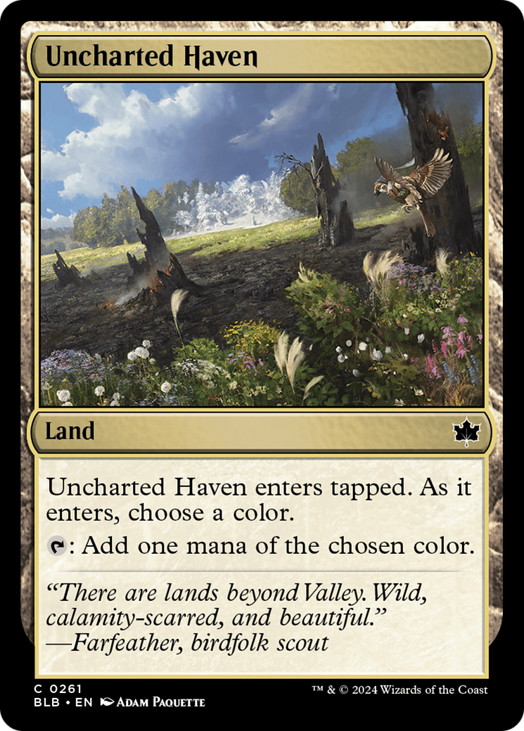 Uncharted Haven [Bloomburrow] | PLUS EV GAMES 