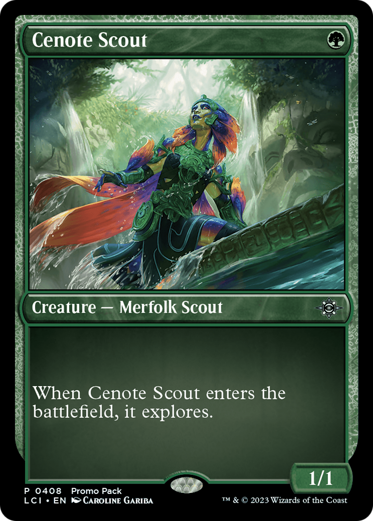 Cenote Scout [The Lost Caverns of Ixalan Promos] | PLUS EV GAMES 