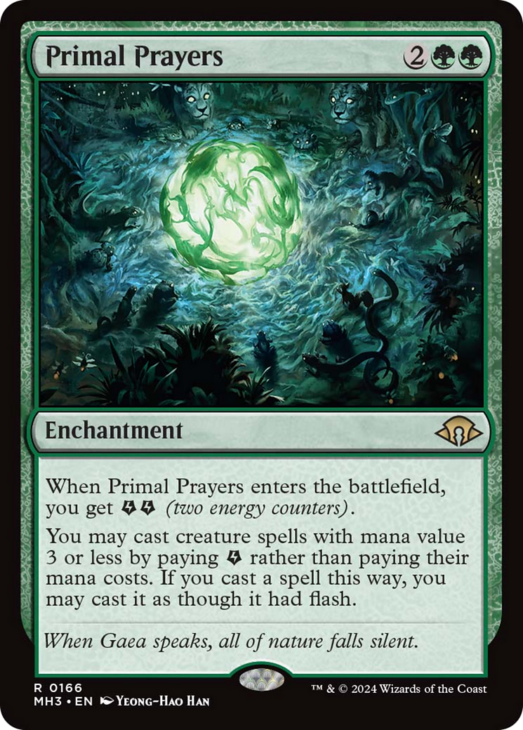 Primal Prayers [Modern Horizons 3] | PLUS EV GAMES 