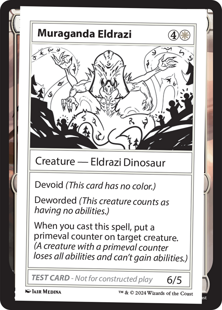 Muraganda Eldrazi [Mystery Booster 2 Playtest Cards] | PLUS EV GAMES 