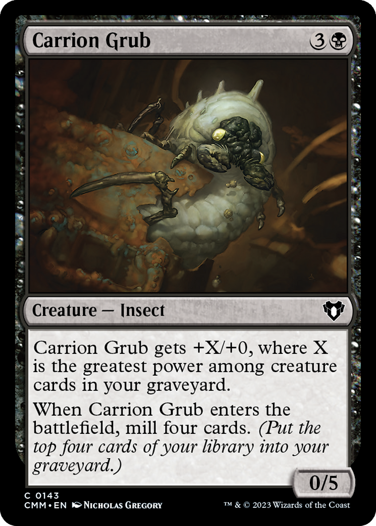 Carrion Grub [Commander Masters] | PLUS EV GAMES 