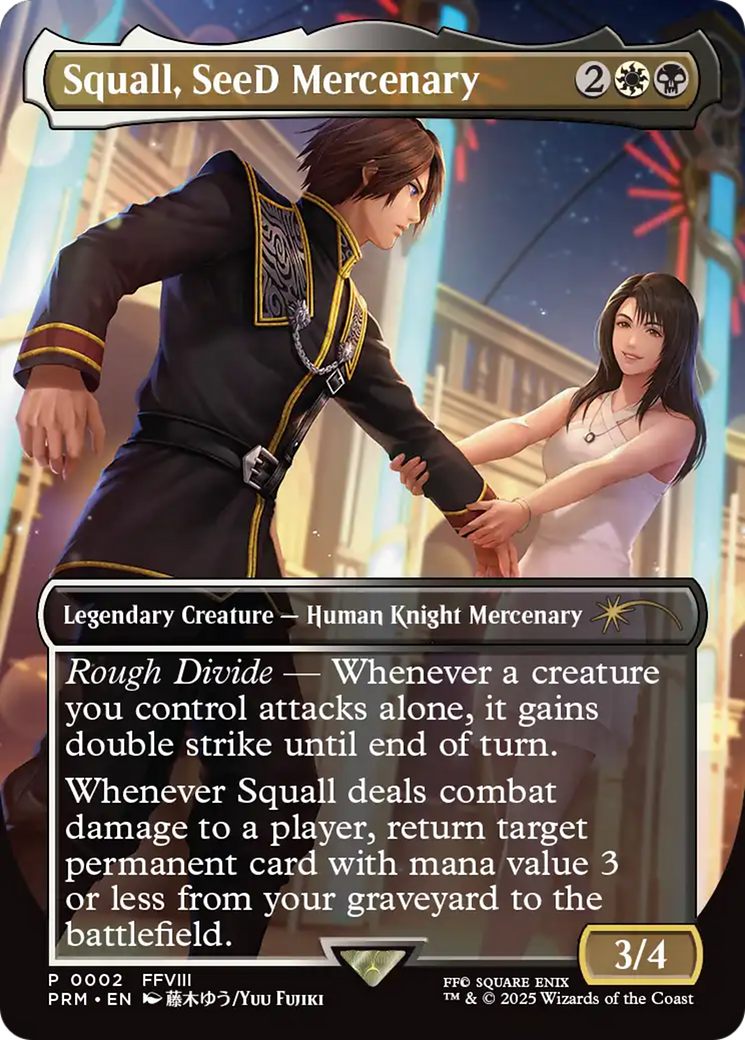 Squall, SeeD Mercenary [Standard Showdown Promos] | PLUS EV GAMES 