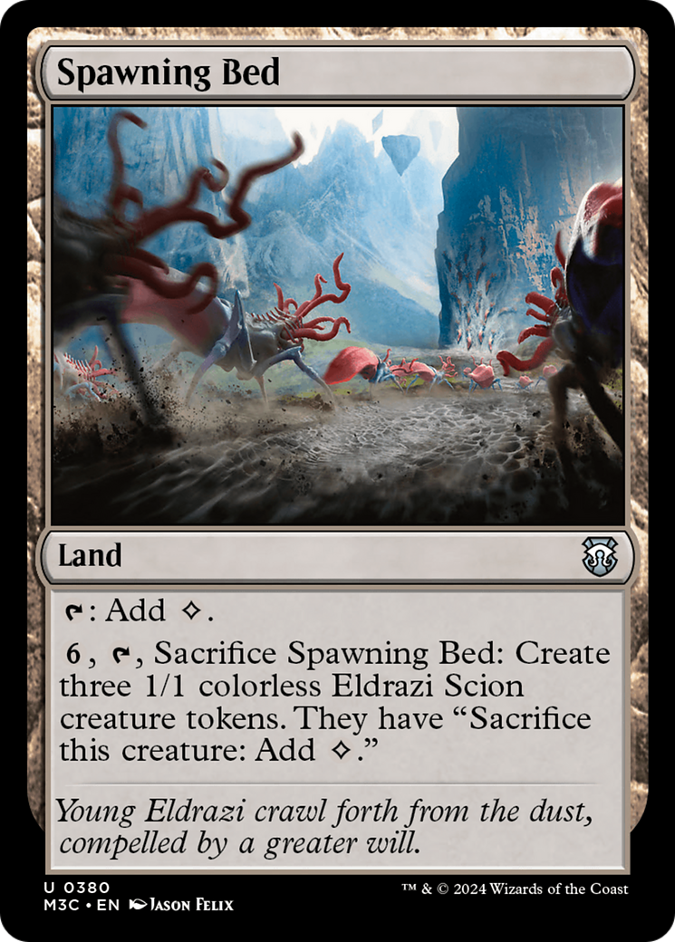 Spawning Bed (Ripple Foil) [Modern Horizons 3 Commander] | PLUS EV GAMES 