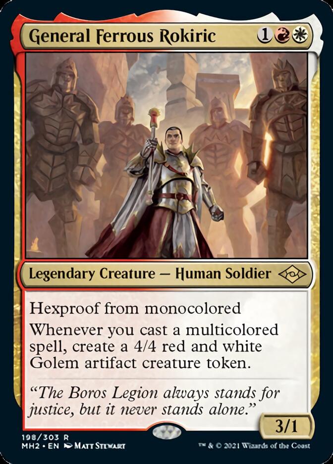 General Ferrous Rokiric [Modern Horizons 2] | PLUS EV GAMES 