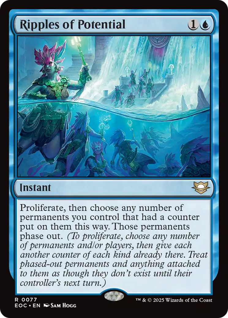 Ripples of Potential [Edge of Eternities Commander] | PLUS EV GAMES 