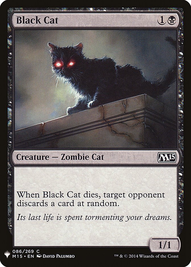 Black Cat [Mystery Booster] | PLUS EV GAMES 