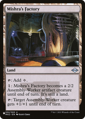 Mishra's Factory [The List] | PLUS EV GAMES 