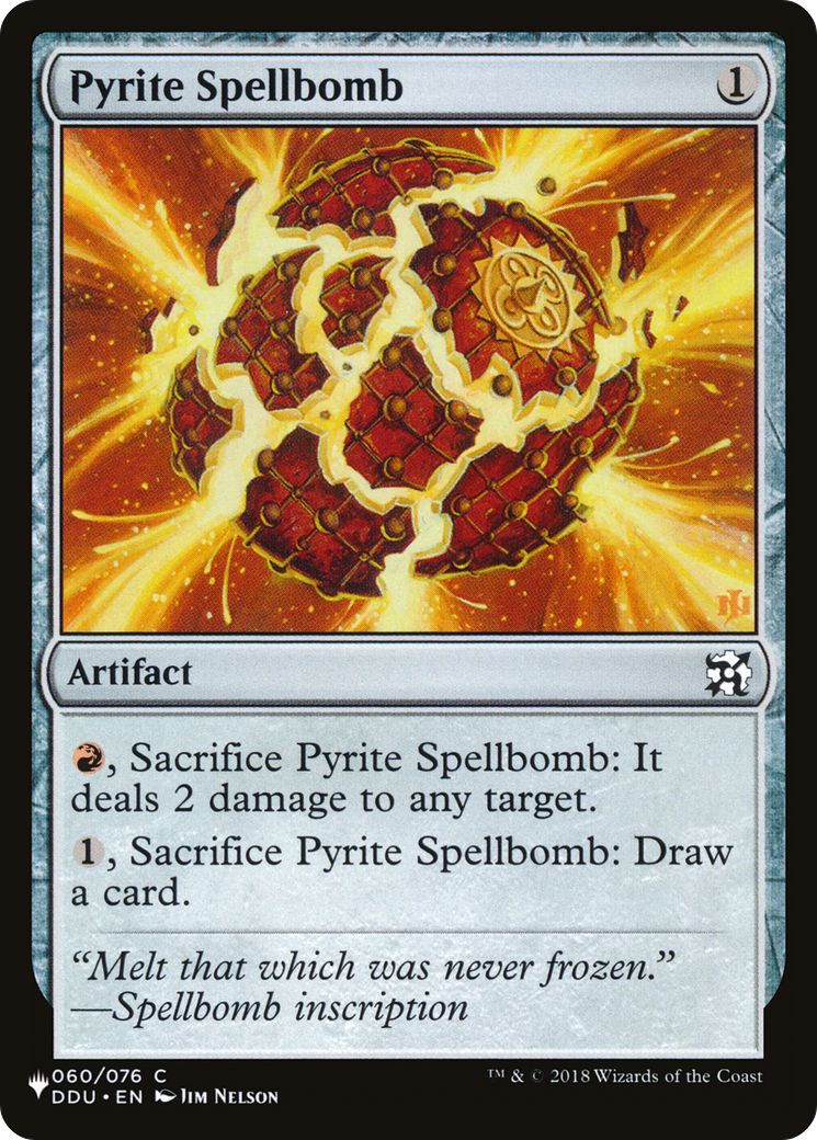 Pyrite Spellbomb [The List Reprints] | PLUS EV GAMES 