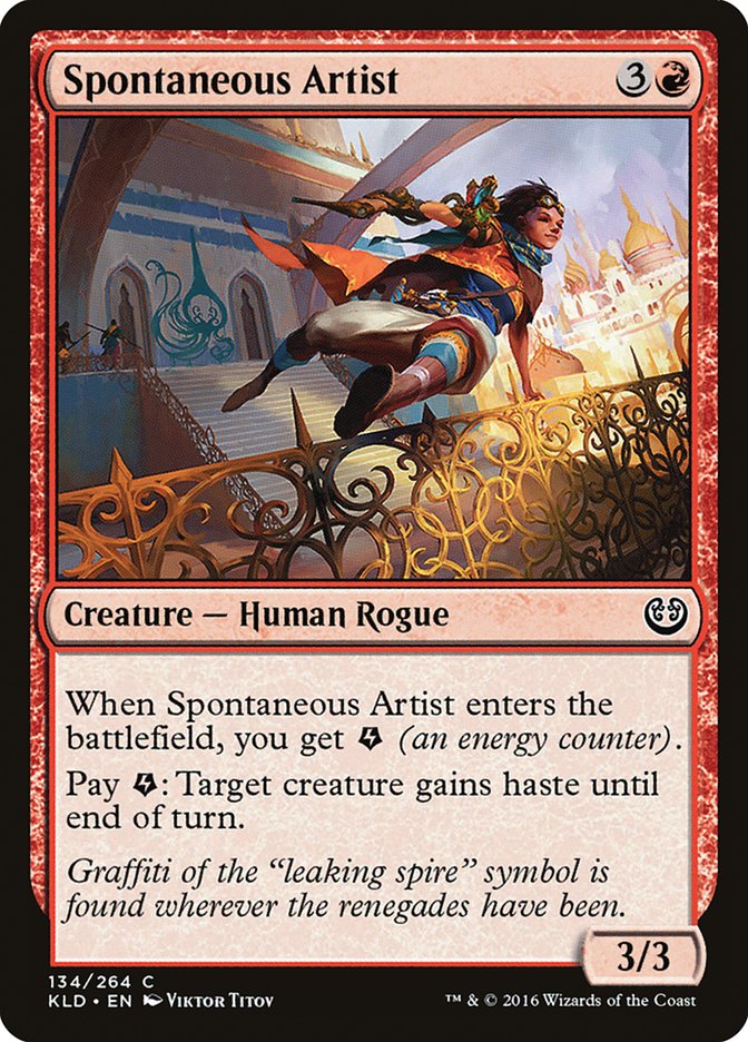 Spontaneous Artist [Kaladesh] | PLUS EV GAMES 