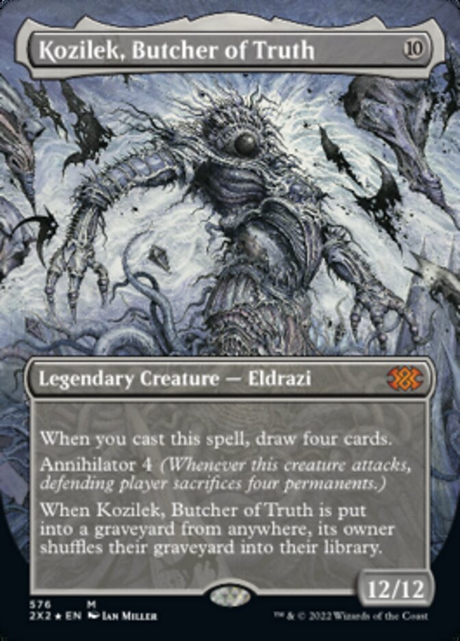 Kozilek, Butcher of Truth (Textured Foil) [Double Masters 2022] | PLUS EV GAMES 