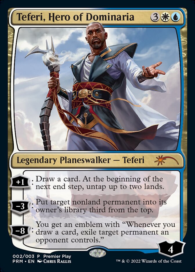 Teferi, Hero of Dominaria [Pro Tour Promos] | PLUS EV GAMES 