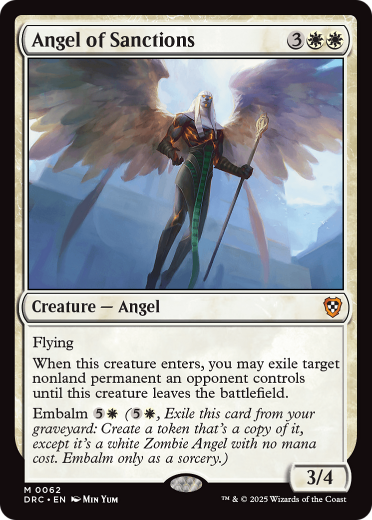 Angel of Sanctions [Aetherdrift Commander] | PLUS EV GAMES 