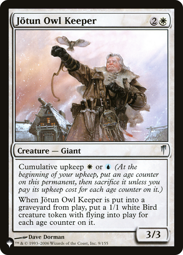 Jotun Owl Keeper [The List Reprints] | PLUS EV GAMES 