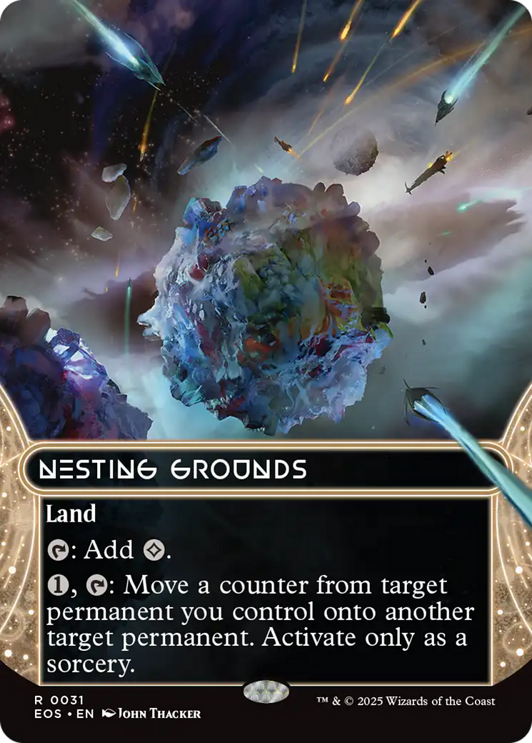 Nesting Grounds (0031) (Borderless) [Edge of Eternities: Stellar Sights] | PLUS EV GAMES 