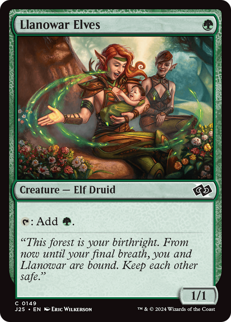 Llanowar Elves [Foundations Jumpstart] | PLUS EV GAMES 