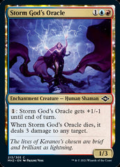 Storm God's Oracle [Modern Horizons 2] | PLUS EV GAMES 