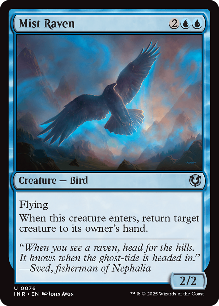 Mist Raven [Innistrad Remastered] | PLUS EV GAMES 