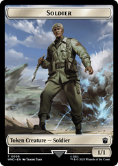 Horse // Soldier Double-Sided Token [Doctor Who Tokens] | PLUS EV GAMES 