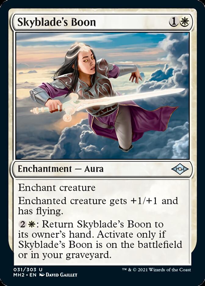 Skyblade's Boon [Modern Horizons 2] | PLUS EV GAMES 