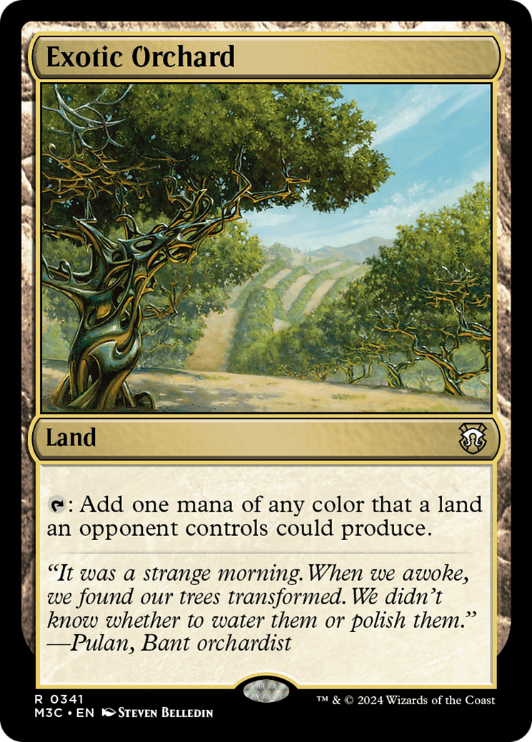 Exotic Orchard (Ripple Foil) [Modern Horizons 3 Commander] | PLUS EV GAMES 