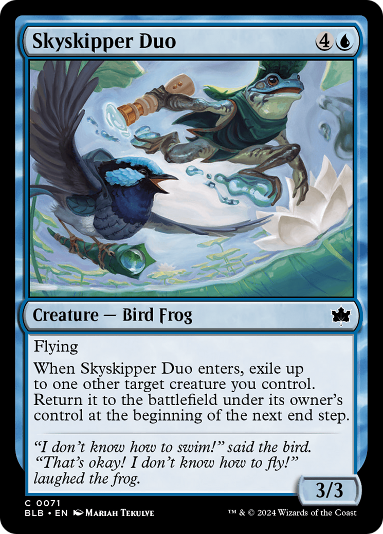 Skyskipper Duo [Bloomburrow] | PLUS EV GAMES 