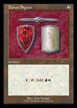 Boros Signet (Retro) [Secret Lair Drop Series] | PLUS EV GAMES 