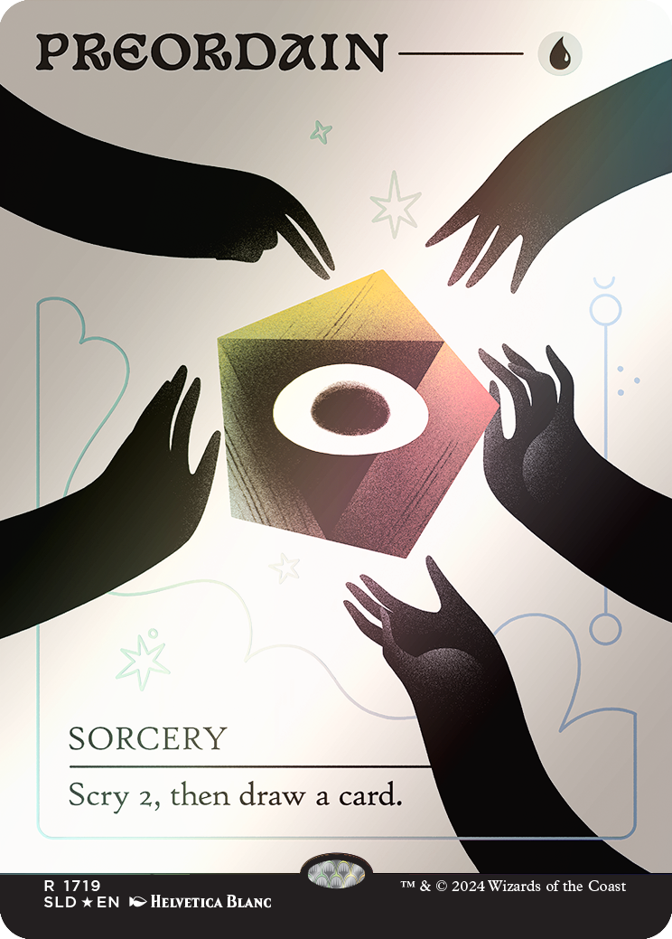 Preordain (1719) (Rainbow Foil) [Secret Lair Drop Series] | PLUS EV GAMES 