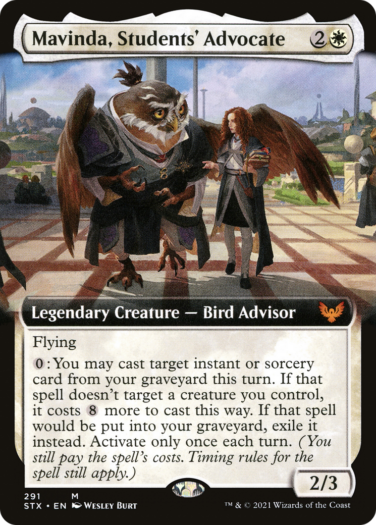 Mavinda, Students' Advocate (Extended) [Strixhaven: School of Mages]