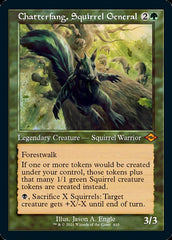 Chatterfang, Squirrel General (Retro Foil Etched) [Modern Horizons 2] | PLUS EV GAMES 