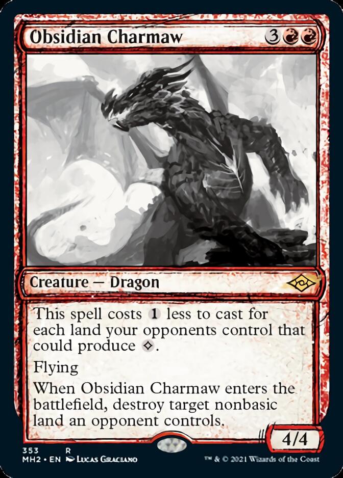 Obsidian Charmaw (Sketch) [Modern Horizons 2] | PLUS EV GAMES 